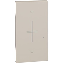 Cover tapparella connesso L.NOW 2 moduli sabbia per comando domotico