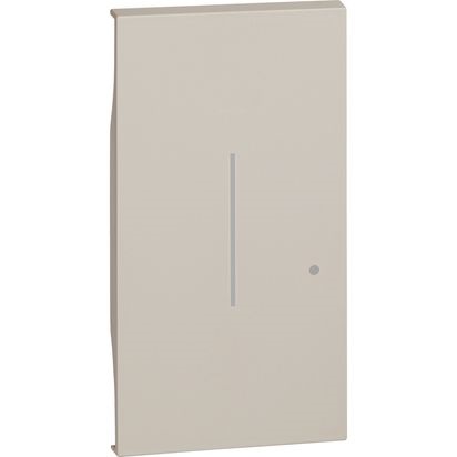 Cover illuminabile comando luci wireless 2 moduli colore sabbia per L.NOW