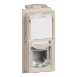 Connettore RJ11 4/6 K10 sabbia per impianti telefonici e trasmissione dati