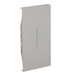 Cover illuminabile neutro 2 moduli bianco per attuatore e comando L.NOW