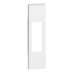 Cover presa elettrica italiana 10/16A 1 modulo bianco per installazioni sicure e durature