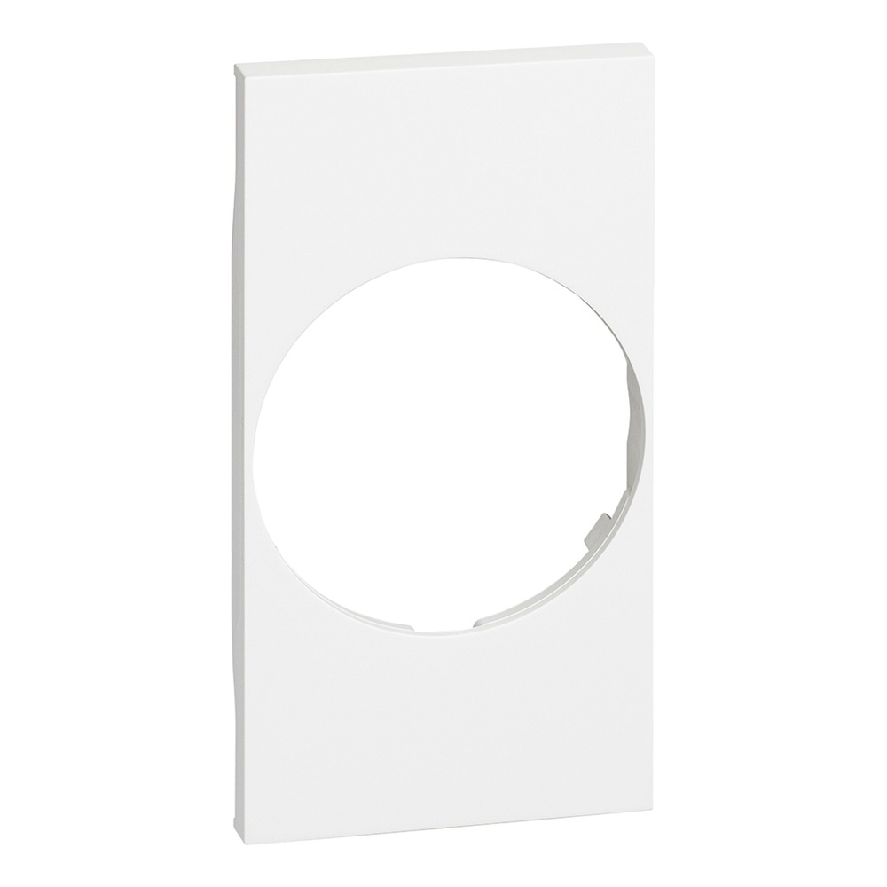 Cover presa torcia estraibile 2 moduli bianco per prese FR/GER alta qualità