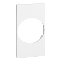 Cover presa torcia estraibile 2 moduli bianco per prese FR/GER alta qualità