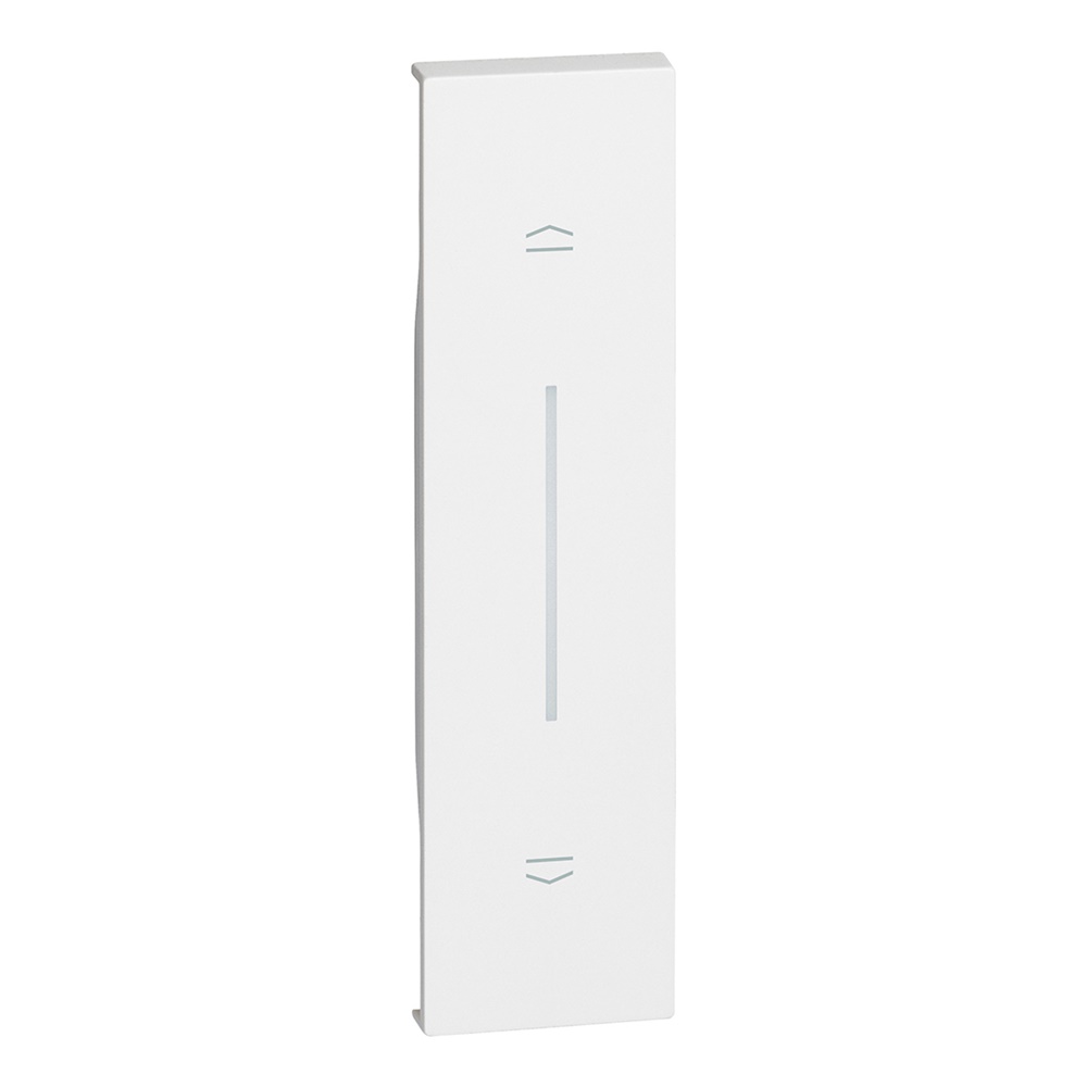 Cover comando tapparelle 1 modulo bianco alta qualità per installazioni elettriche sicure e durature