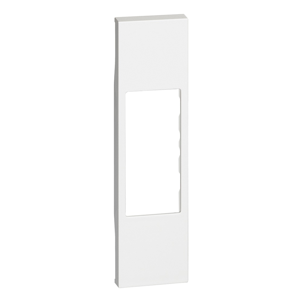 Cover modulare per connettori RJ11/RJ45 con lampada sicurezza bianca, installazioni elettriche rapide e protette
