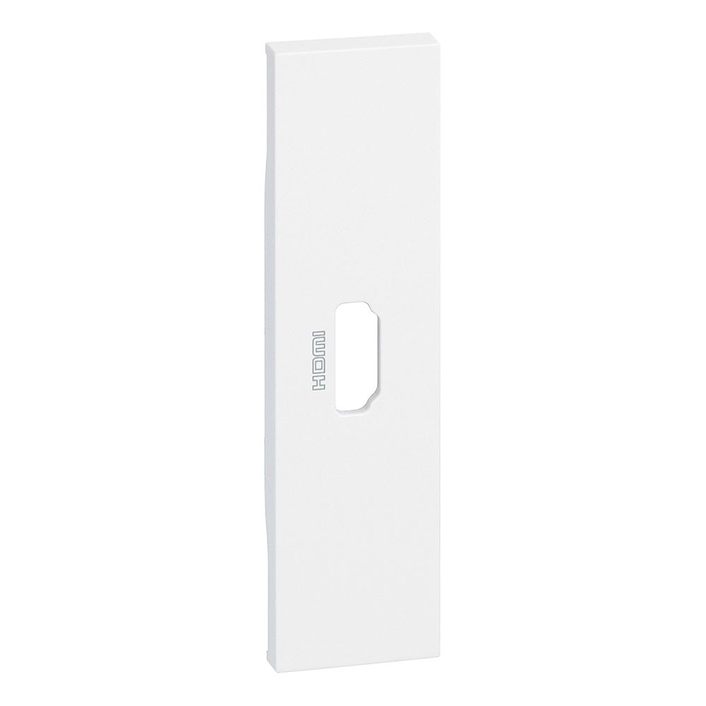 Cover connettore HDMI 1 metro bianco per presa L.NOW modulo singolo