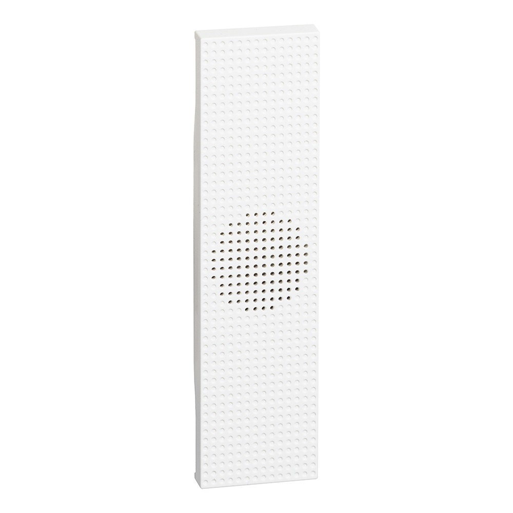 Cover suoneria ronzatore 1 modulo bianco alta qualità per impianti elettrici