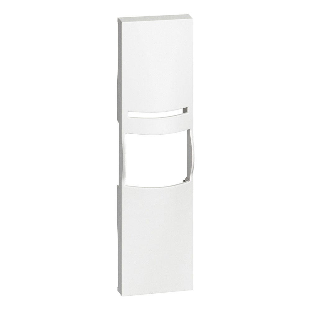 Cover interruttore L.NOW 1 modulo bianco materiale alta qualità per installazioni elettriche sicure