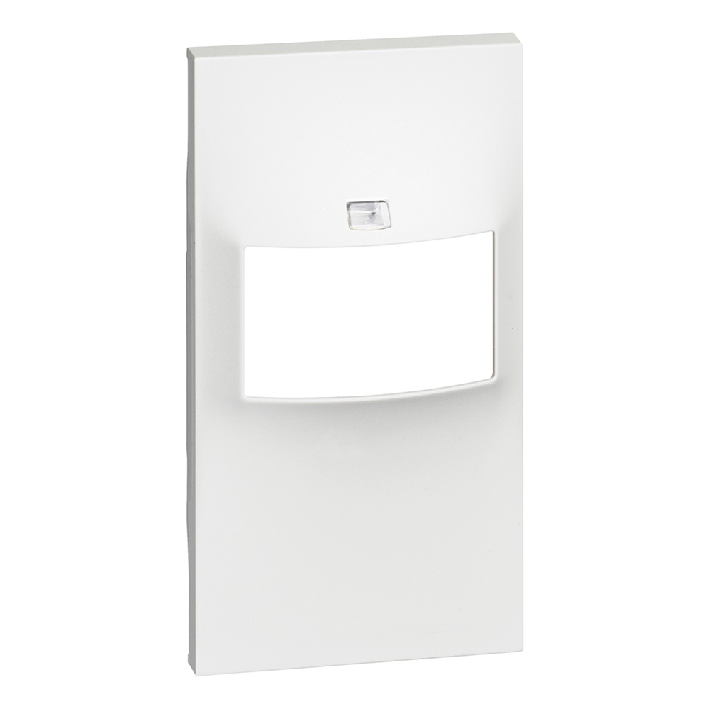 Cover interruttore IR 2 moduli bianco senza selettore per applicazioni elettriche