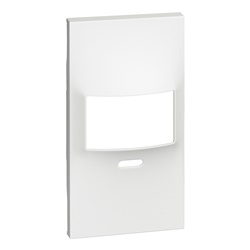 Cover IR selettore 2 moduli bianco per interruttore elettrico L.NOW