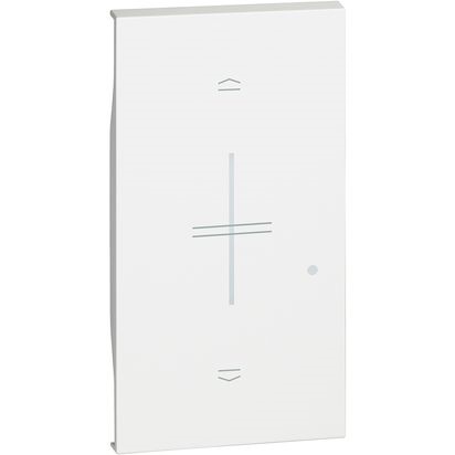 Cover tapparella connessa bianca 2 moduli per automazione domestica