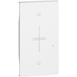 Cover tapparella connessa bianca 2 moduli per automazione domestica