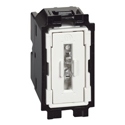 Interruttore unipolare 1P 10AX 250V AC illuminabile 1 modulo per impianti residenziali e commerciali