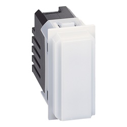 Lampada LED da incasso 1 modulo sicurezza autonomia 2 ore montaggio parete/incasso ambienti interni