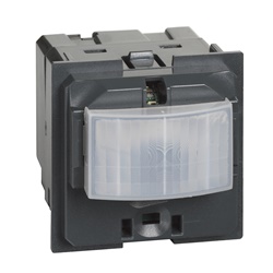 PIR sensore incasso Green Switch BUS-SCS rilevamento movimento e illuminazione 2 moduli IP20 per serie civile Living Now Axolute LivingLight Màtix