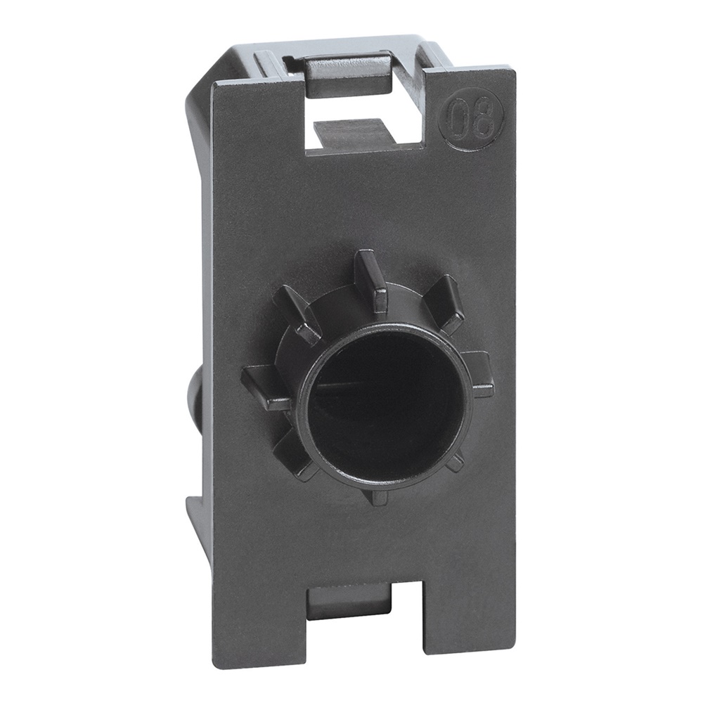 Falso polo L.NOW uscita foro 9 mm 1 modulo per impianti elettrici