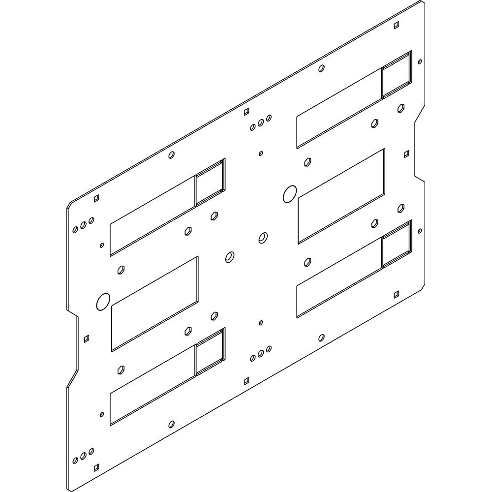 MAS - PIASTRA INTERBLOCCO VERT M630