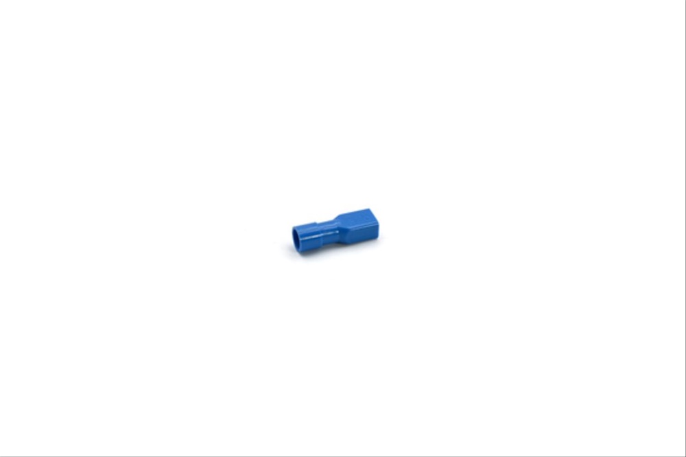 Innesto femmina blu 4,8x0,8 isolato per cablaggio elettrico