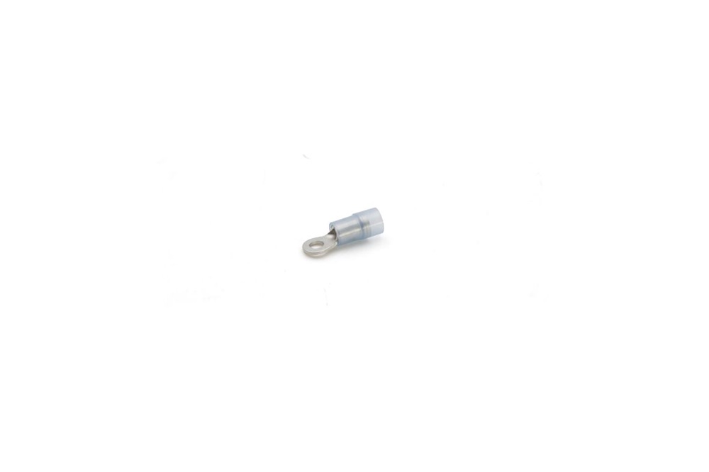 Capocorda rinforzato blu occhiello vite 3mm elettrico industriale
