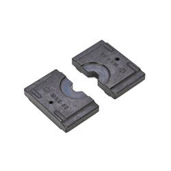 Coppia matrici esagonali 50kN DIN48 per crimpatrice capicorda industriale