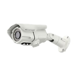Telecamera IP bullet 5MP, ottica varifocale motorizzata 2.7-13.5mm, LED IR 40m, contenitore IP66, alimentazione 12V e PoE, ONVIF