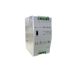 Alimentatore montante 110-230VAC/55VDC 120W, sistema ViP, montaggio DIN 4 moduli