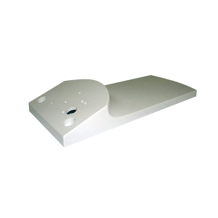 Serie Style - Base tavolo citofono bianco, 16 morsetti, cavo 1.5m, borchia collegamento