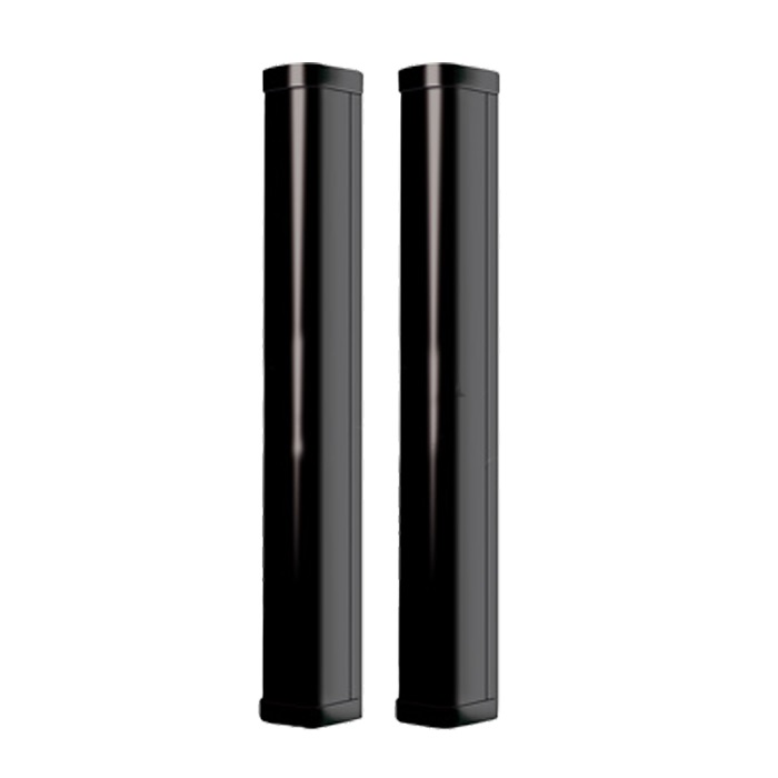 Coppia barriere infrarossi 36 raggi incrociati, altezza 2m, portata 15-80m, termostatazione, IP54