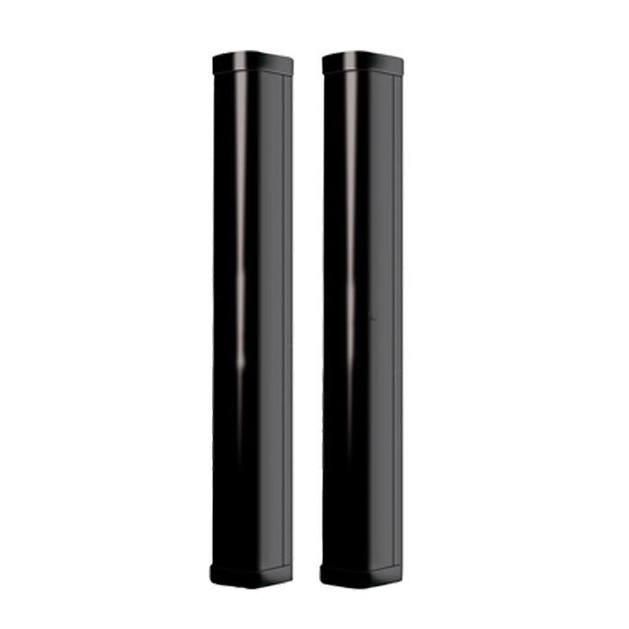 Coppia barriere infrarossi 36 raggi incrociati, altezza 2m, portata 15-80m, termostatazione, IP54