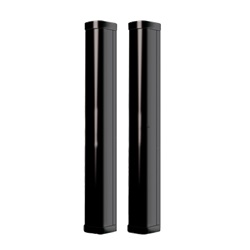 Coppia barriere infrarossi 36 raggi incrociati, altezza 2m, portata 15-80m, termostatazione, IP54