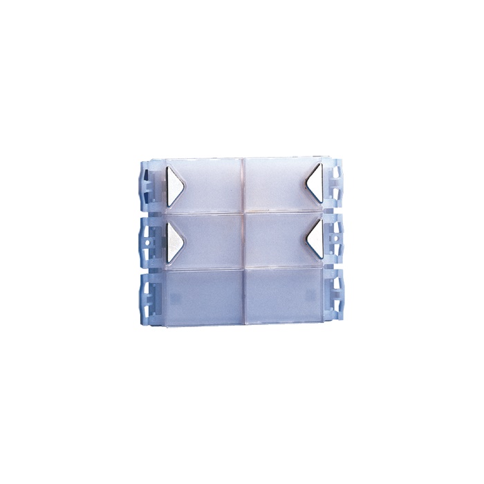 Serie Powercom - Modulo 4 pulsanti, sistema Simplebus