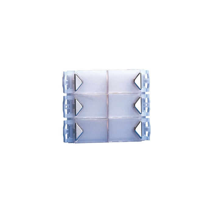 Serie Powercom - Modulo 6 pulsanti, sistema Simplebus