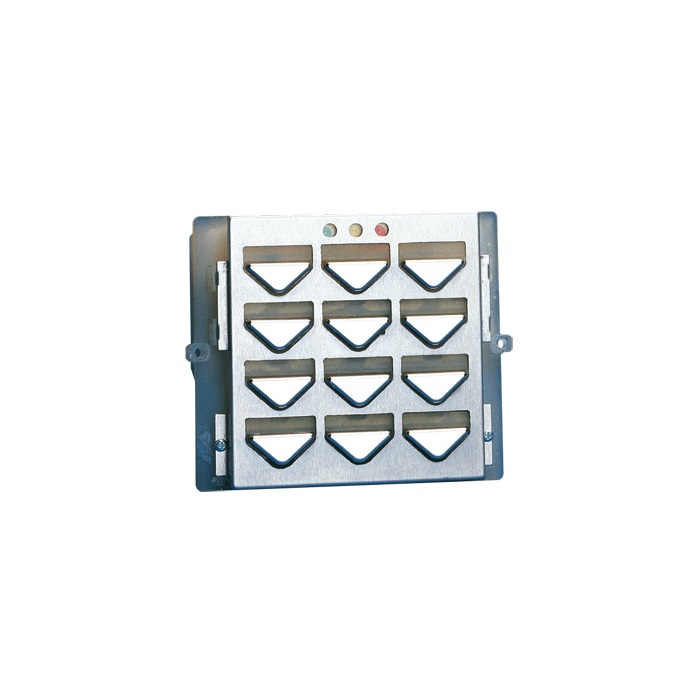 Serie Powercom - Modulo chiave elettronica digitale Powercode, tastiera illuminata LED blu, 2 relè 10A, 1-8 cifre