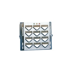 Serie Powercom - Modulo chiave elettronica digitale Powercode, tastiera illuminata LED blu, 2 relè 10A, 1-8 cifre