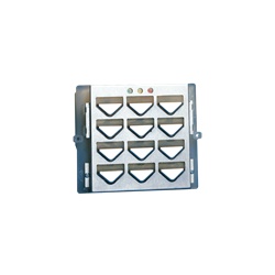 Serie Powercom - Modulo chiave elettronica digitale Powercode, tastiera illuminata LED blu, 2 relè 10A, 1-8 cifre