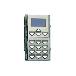 Serie Powercom - Modulo chiamata digitale, sistema Simplebus, display LCD, tastiera 16 pulsanti, 1000 nomi