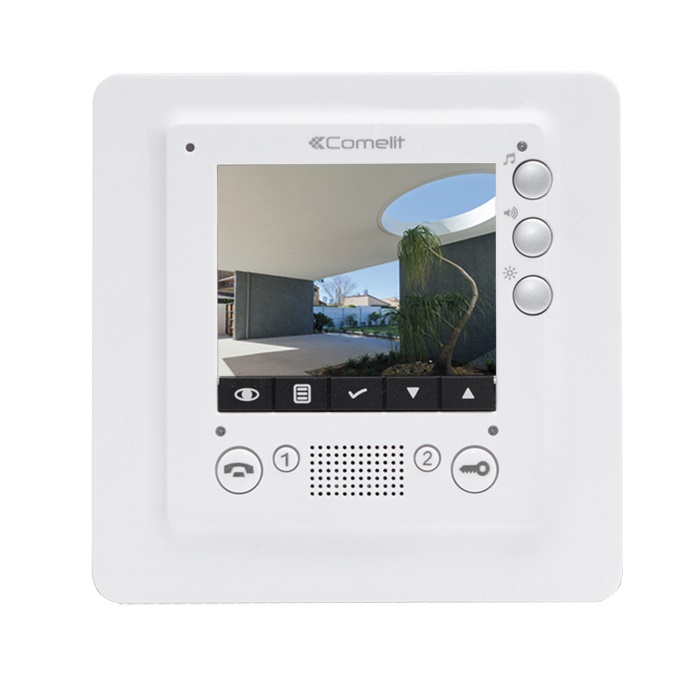 Serie Smart - Monitor vivavoce a colori, sistema ViP, codec H.264