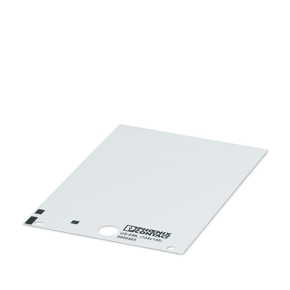 Cartellino US-EML 104x140mm unisheet 800465