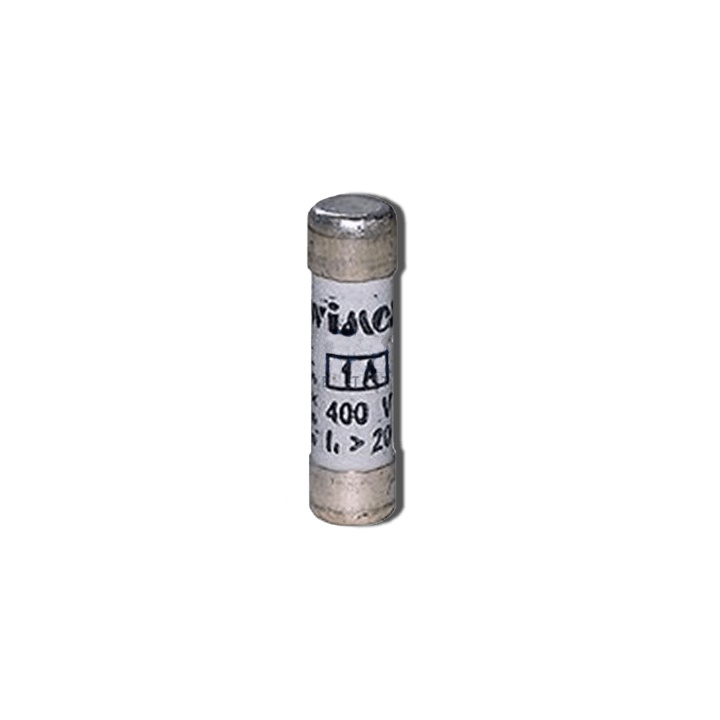 Fusibile Serie FV 8,5x31,5 mm 16A Corpo ceramica Contatti ottone 400V industriale