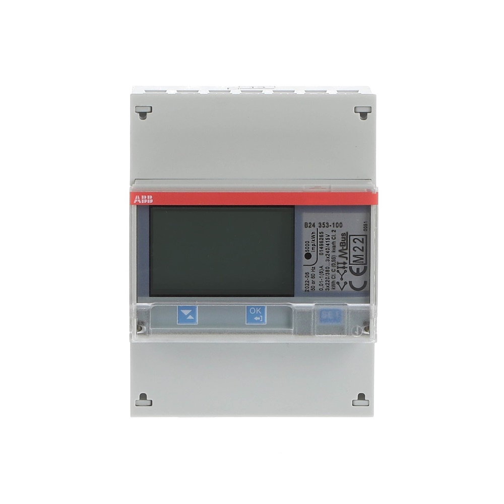 Energy meter Silver M-Bus 3-fasi 1A per edifici residenziali e commerciali