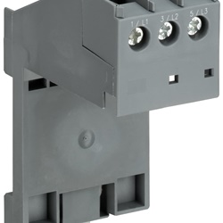 Kit montaggio separato DB16E per relè sovraccarico elettronico E16DU su guida DIN