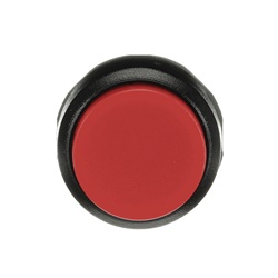 Pulsante MP3-10R rosso momentaneo plastica nera per controllo industriale