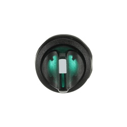 Selector Switch 2 posizioni momentaneo verde illuminato plastica per applicazioni elettriche professionali