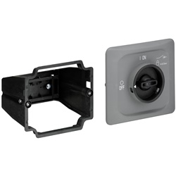 Kit montaggio porta DMS132-G IP65 3 volte bloccabile per interruttori motore manuali MS116/MS132
