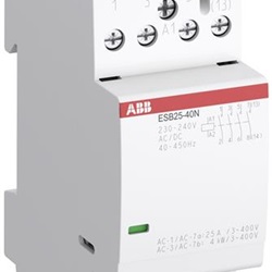 Contattore di installazione ABB Esb25-40N-01 24V C.C./C.A.