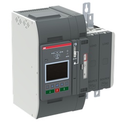 Interruttore automatico trasferimento modulare 200A comando I-0-II per controllo circuiti elettrici industriali e civili