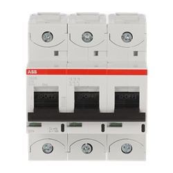 Interruttore automatico S803S-D16 3 poli 16A D-Characteristic uso residenziale industriale commerciale