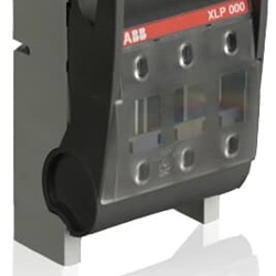 Base portafusibili 3 poli 100A montaggio su guida DIN per quadri elettrici industriali e civili