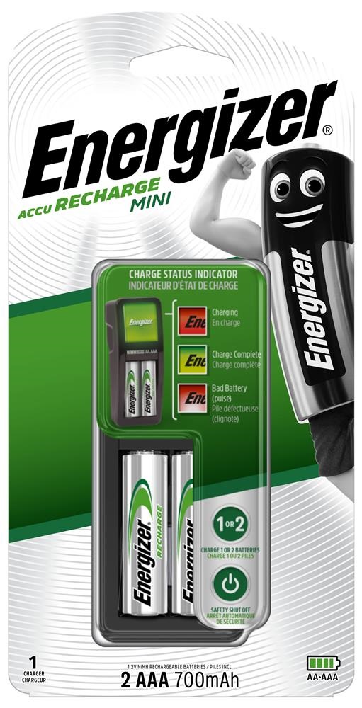 ENERGIZER MINI CHARGER + 2AAA POWER