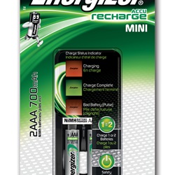 ENERGIZER Mini Charger + 2AAA Power Plus 700mAh